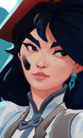Violet portrait